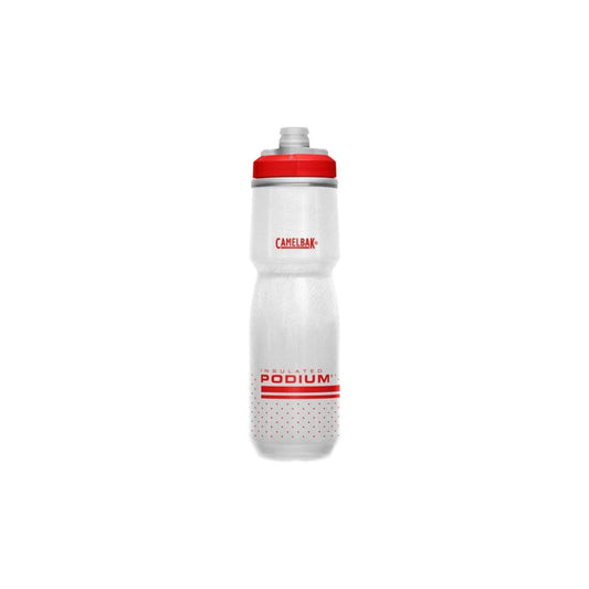 CAMELBAK - Podium® Chill™ Bike Bottle FIERY RED/WHITE 24oz
