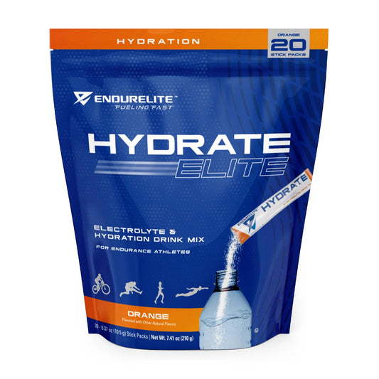 ENDURELITE - HYDRATE ELITE STICK PACKS ORANGE 20SVG (10/1/25 Exp)