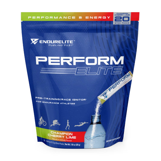 ENDURELITE - PERFORM ELITE STICK PACKS CHAMPION CHERRY LIME 20SVG