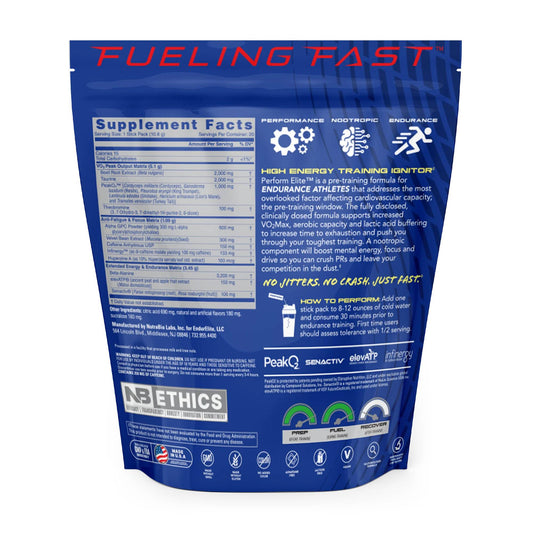 ENDURELITE - PERFORM ELITE STICK PACKS FAST FRUIT BURST 20SVG (10/1/25 Exp)