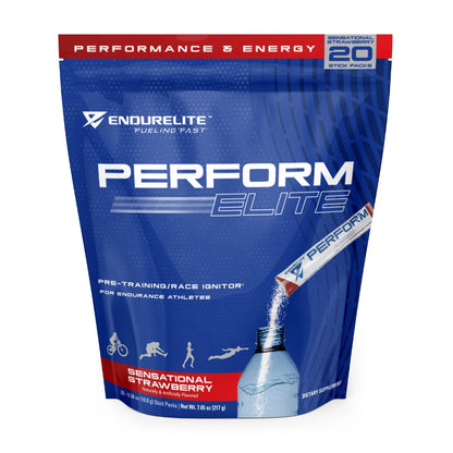 ENDURELITE - PERFORM ELITE STICK PACKS SENSATIONAL STRAWBERRY 20SVG (10/1/25 Exp)