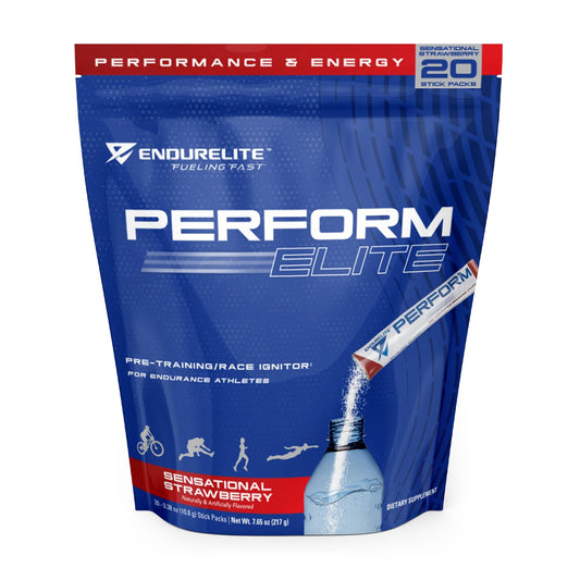ENDURELITE - PERFORM ELITE STICK PACKS SENSATIONAL STRAWBERRY 20SVG (10/1/25 Exp)