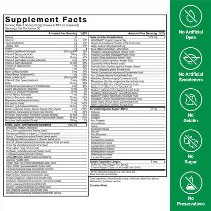 Force Factor - Smarter Greens Superfoods Powder 420g