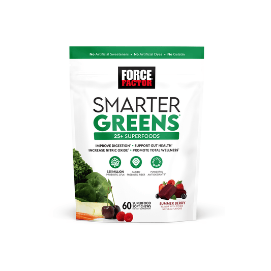 Force Factor - Smarter Greens Summer Berry 60 soft chews