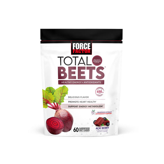 Force Factor - Total Beets Acai Berry 60 soft chews