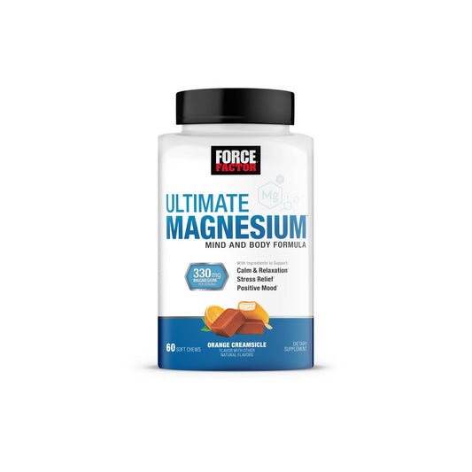 Force Factor - Ultimate Magnesium Orange Creamsicle 60 soft chews
