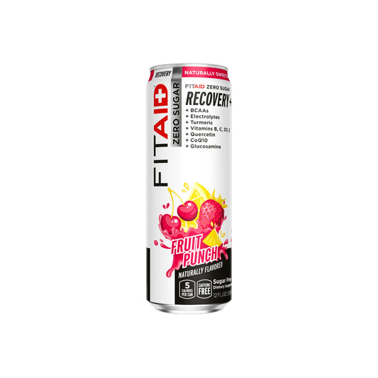 FITAID - Low Calorie Recovery + STRAWBERRY LEMONADE 355ML