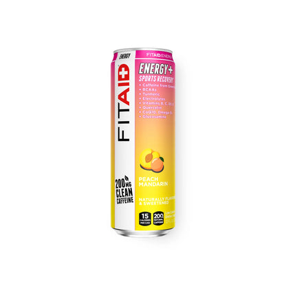 FITAID - Energy + PEACH MANDARIN 355ML