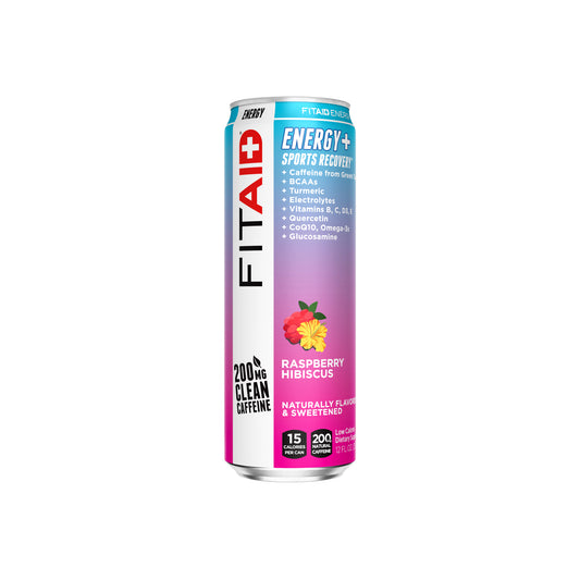 FITAID - Energy + RASPBERRY HIBISCUS 355ML