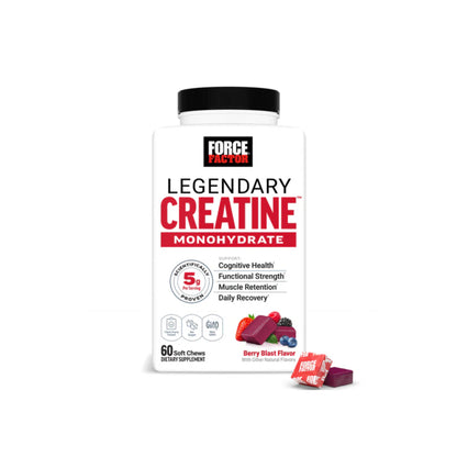 Force Factor - Legendary Creatine BERRY BLAST 60 soft chews