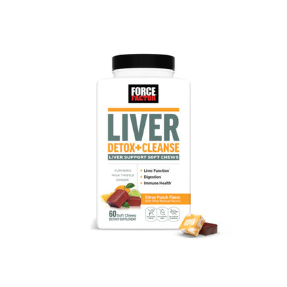 Force Factor - Liver Detox + Cleanse CITRUS PUNCH 60 soft chews