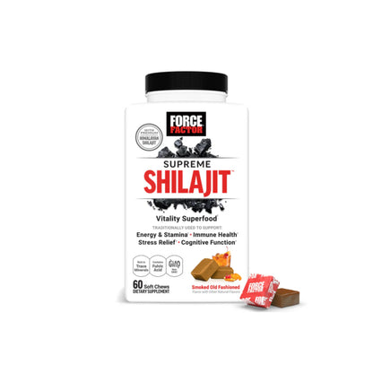 Force Factor - Supreme Shilajit SMOKES OLD FASHIONED 60 soft chews