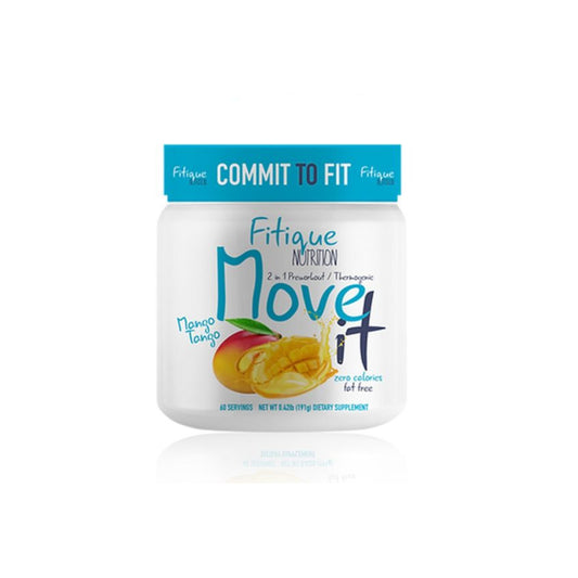 Fitique Nutrition - Move It Mango Tango 30 servings