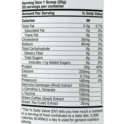Fitique Nutrition - Protein Whey Isolate CHOCOLATE MELT 1.1Lb