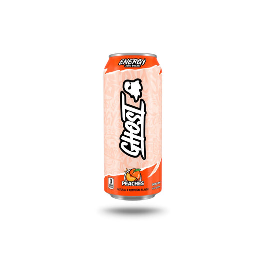 GHOST - Energy Zero Sugar PEACHES 473ml