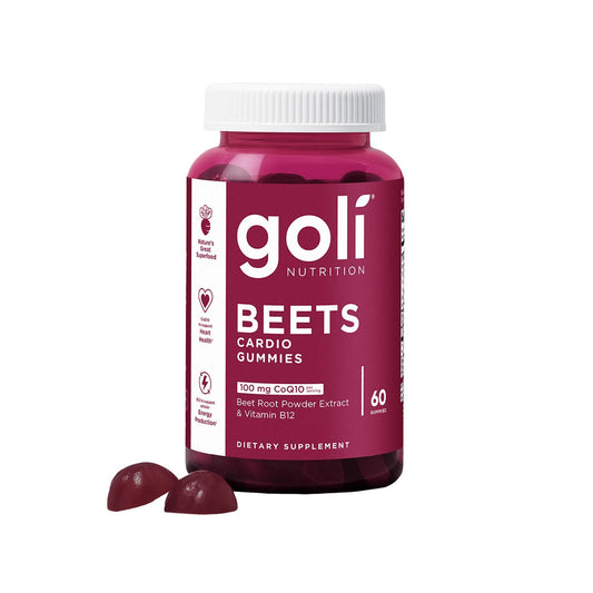 Goli - Beets Cardio 60 Gummies (10/1/25 Exp)