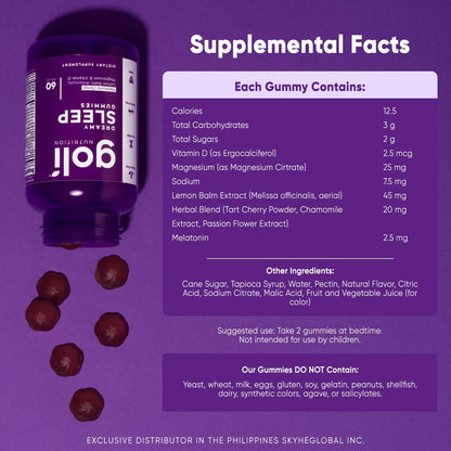Goli - Dreamy Sleep 30 Gummies