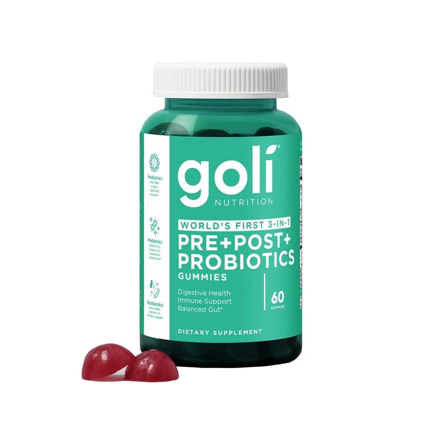 Goli - Pre+Post+Probiotics 60 Gummies