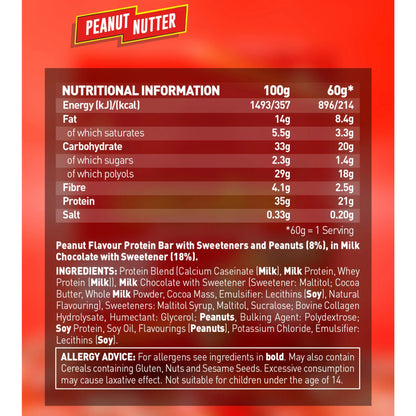 Grenade – Protein Bar PEANUT NUTTER