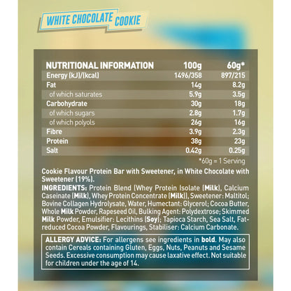 Grenade – Protein Bar WHITE CHOCOLATE COOKIE