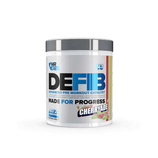 HR LABS - Defib V3 CHERRYADE 420g (Slightly Clumped)