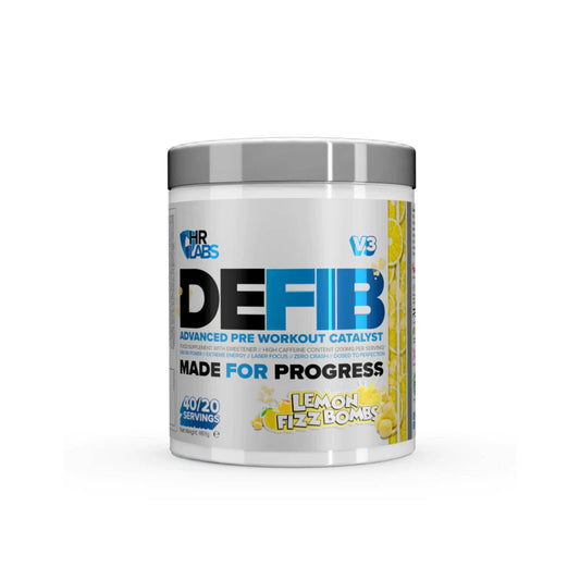 HR LABS - Defib V3 LEMON FIZZ BOMBS 440g (Slightly Clumped)