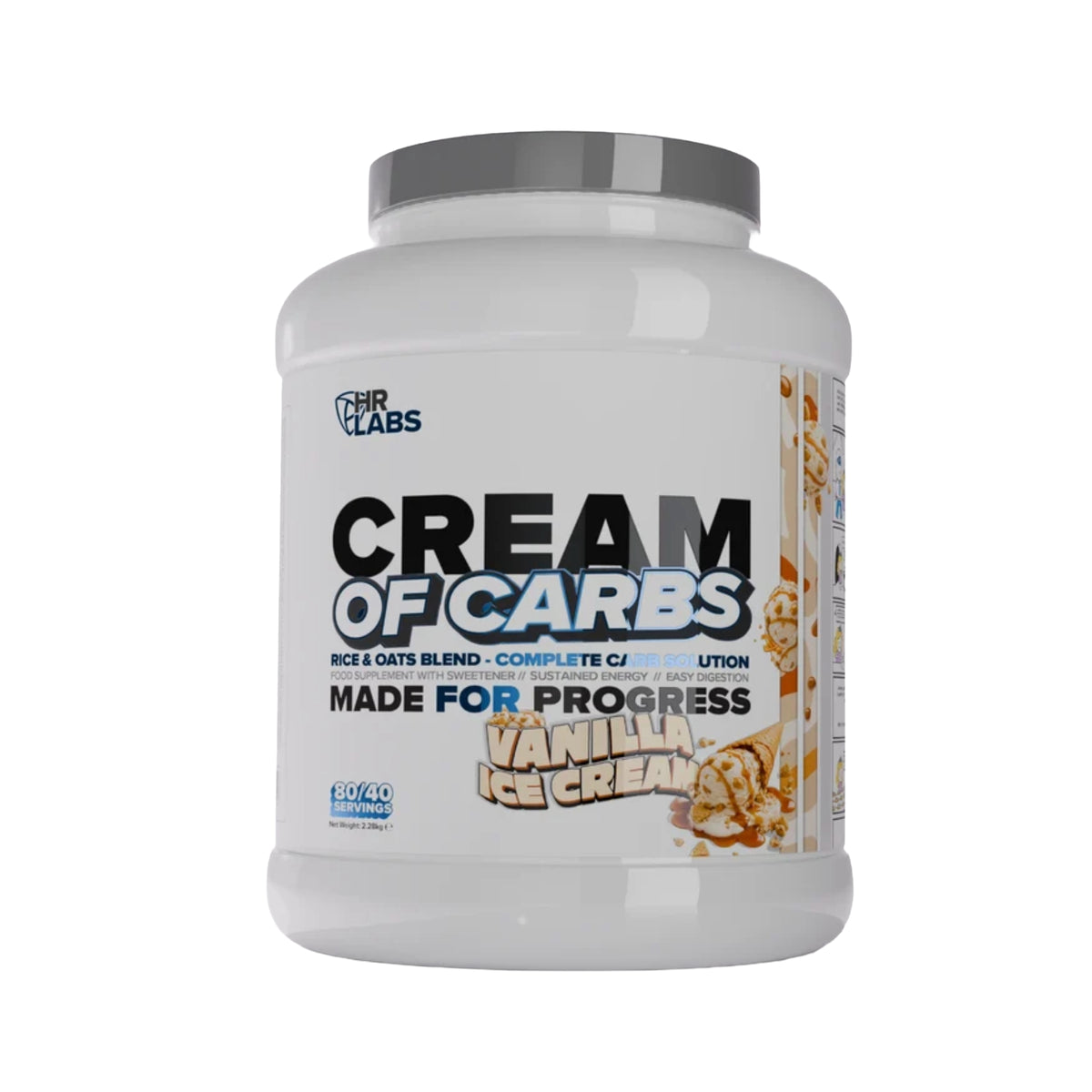 HR LABS - Cream of Carbs VANILLA ICE CREAM 2.28kg