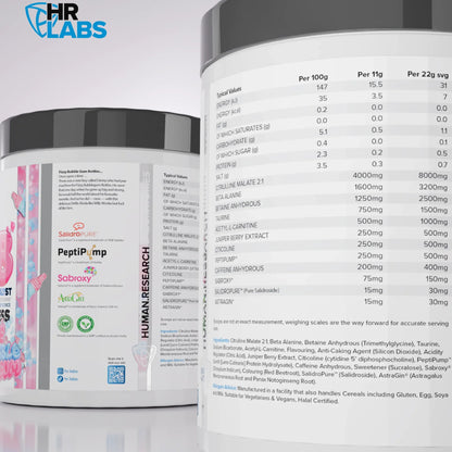 HR LABS - Defib V4 FIZZY BUBBLE GUM 420g