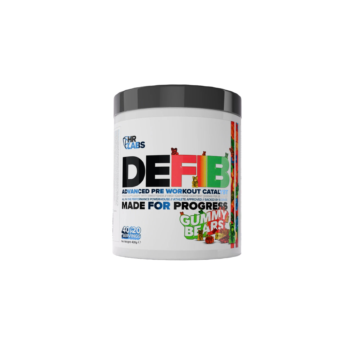 HR LABS - Defib V4 GUMMY BEARS 420g
