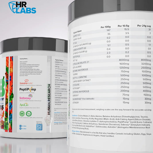 HR LABS - Defib V4 GUMMY BEARS 420g
