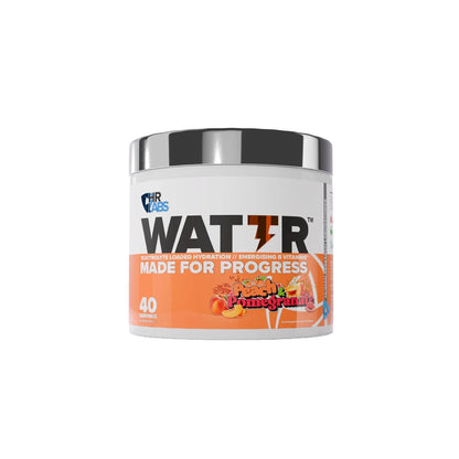 HR LABS - Wattr Electrolytes Loaded Hydration PEACH & POMEGRANATE 320g