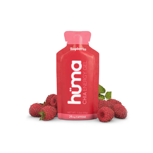 Huma – Chia Energy Gel Raspberries 25mg Caffeine 42g