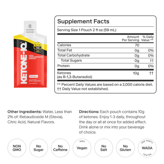 Ketone-IQ High Performance Energy ORIGINAL 59ml