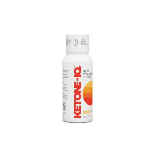 Ketone-IQ High Performance Energy +Caffeine Shot PEACH 59ml