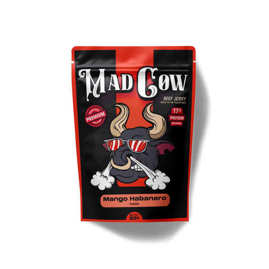 MAD COW - BEEF JERKY MANGO HABANERO 80g
