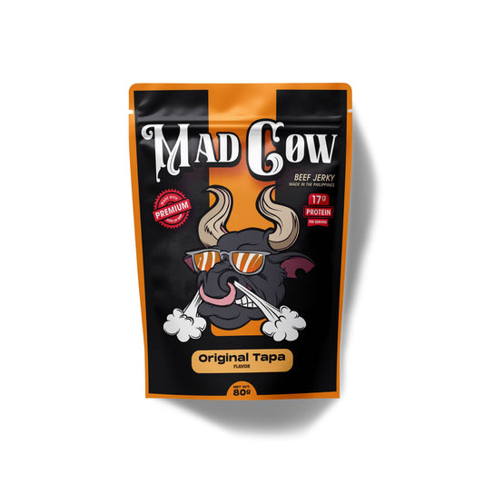 MAD COW - BEEF JERKY ORIGINAL TAPA 80g