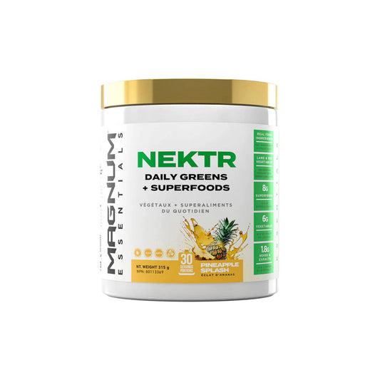MAGNUM - NEKTR Daily Greens PINEAPPLE SPLASH 30svg (11/30/25 Exp)