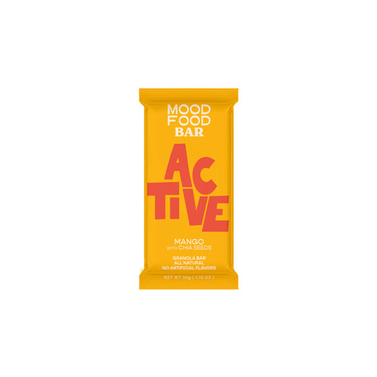 MOOD FOOD - Bar Energy MANGO W/ CHIA SEEDS
