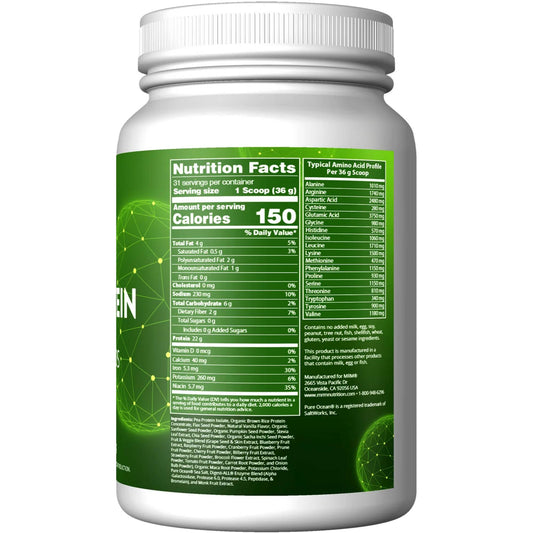 MRM - Veggie Protein with Superfoods Vanilla Flavored 2.5lbs