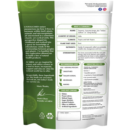 MRM - Superfoods - Organic Turmeric Powder 170g