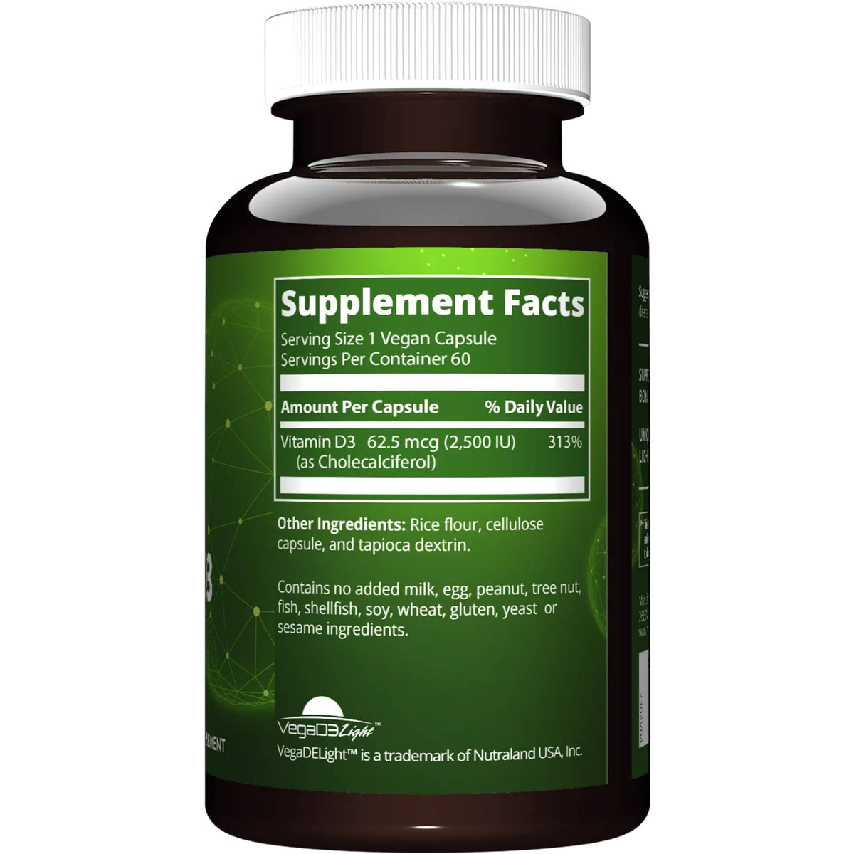 MRM - Vegan Vitamin D3 2500 IU 60vcaps