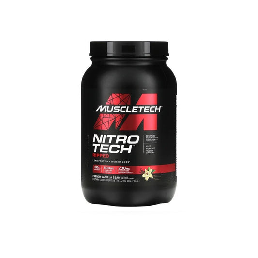 Muscletech – Nitrotech Ripped French VANILLA BEAN 2lbs