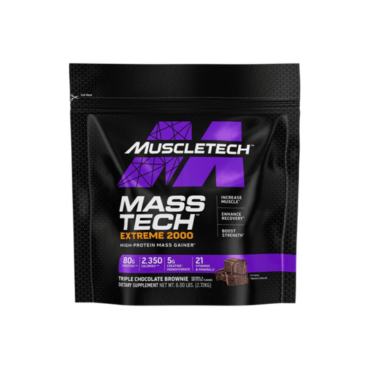 Muscletech – MassTech Extreme 2000 TRIPLE CHOCOLATE BROWNIE 6Lbs