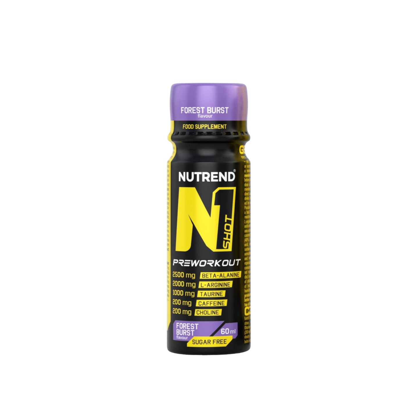 NUTREND - N1 SHOT PRE-WORKOUT FOREST BURST 60ml