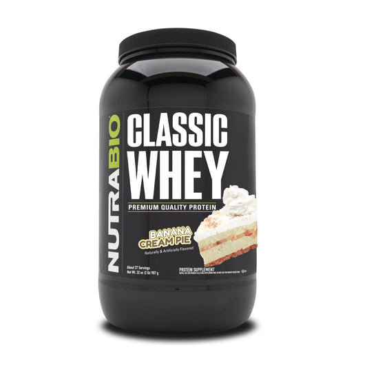 Nutrabio - Classic Whey BANANA CREAM PIE 2lbs