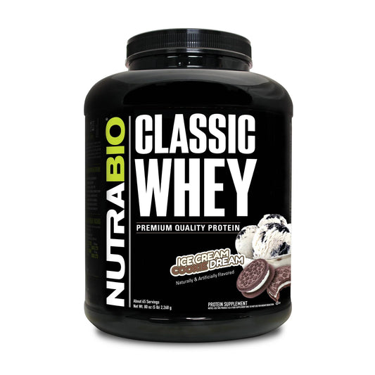 Nutrabio – Classic Whey ICE CREAM COOKIE DREAM 5lbs