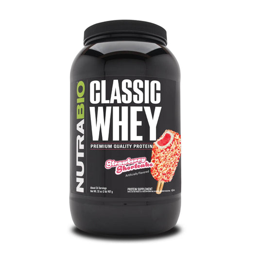 Nutrabio - Classic Whey STRAWBERRY SHORTCAKE 2lbs