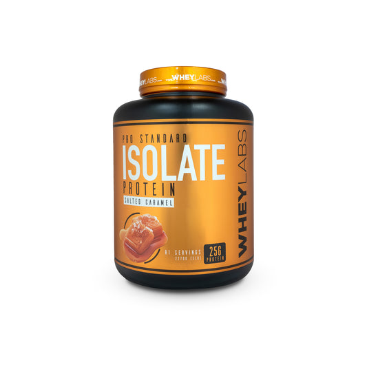 WheyLabs - Pro Standard Isolate Protein SALTED CARAMEL 5Lbs