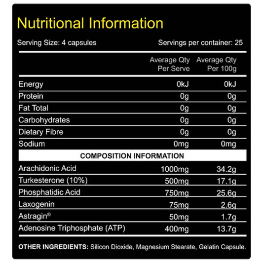 NEUROLAB - BUILD ANABOLIC MUSCLE BUILDER 100caps