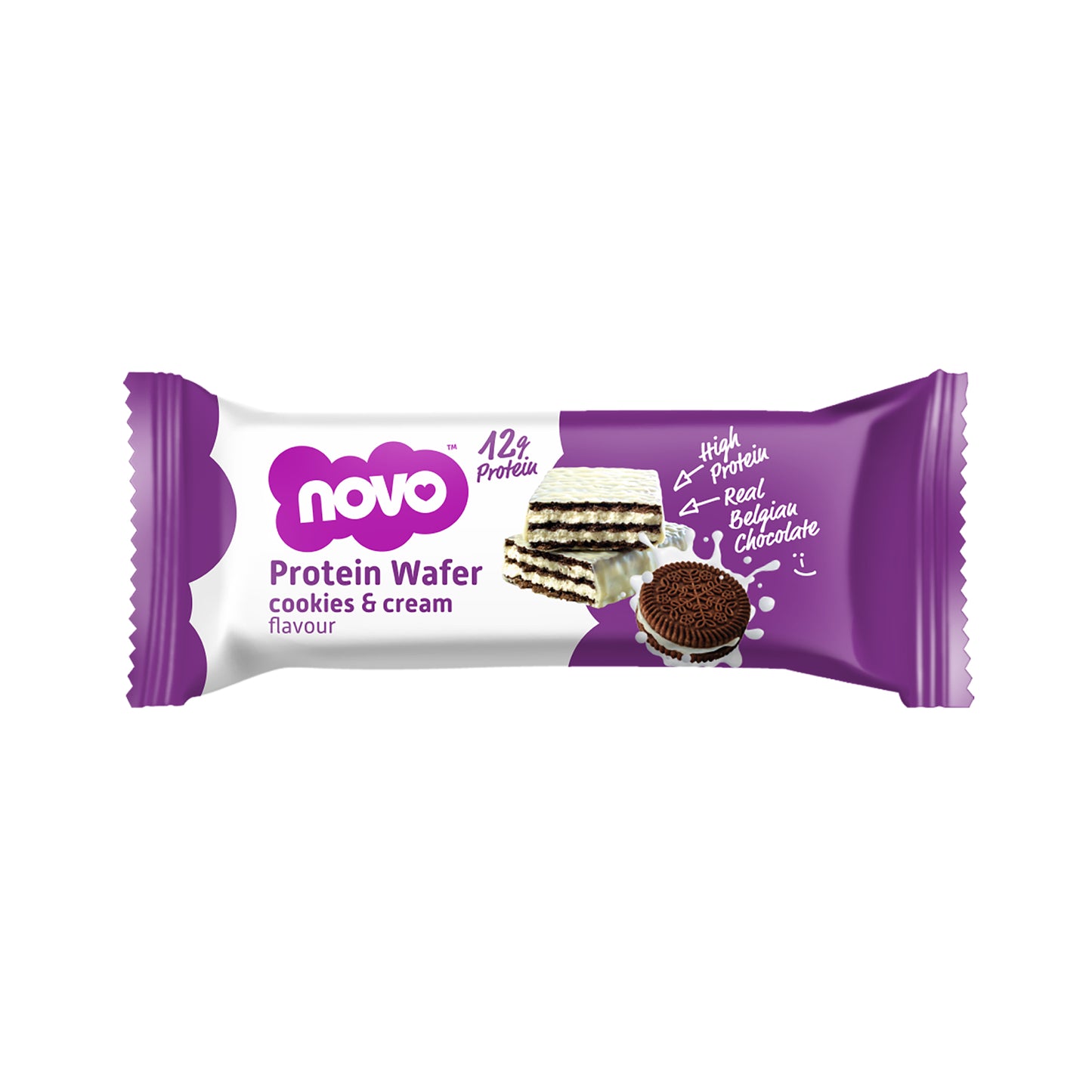 NOVO - Protein Wafer COOKIES & CREAM
